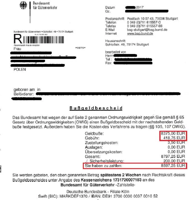 Konsekwencje nieopłacenia mandatu