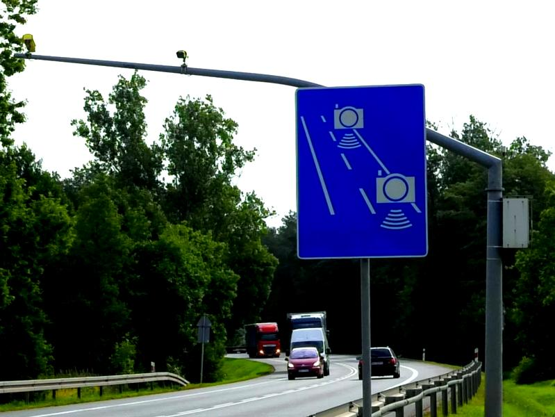 Lokalizacje pomiaru prędkości