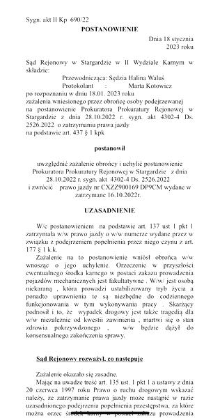 Punkty karne i utrata uprawnień