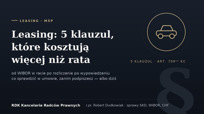 Ryzyko zmiennych stóp procentowych
